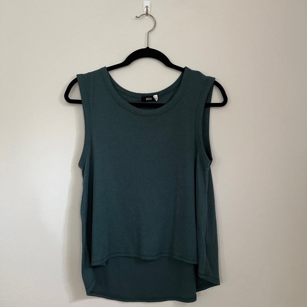 Urban Outfitters BDG Layering Tank Top With High-Low Hem
